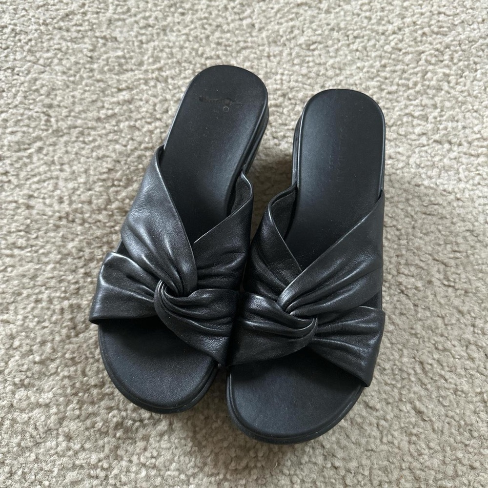 Cole Haan Black Women's Platform Sandals
